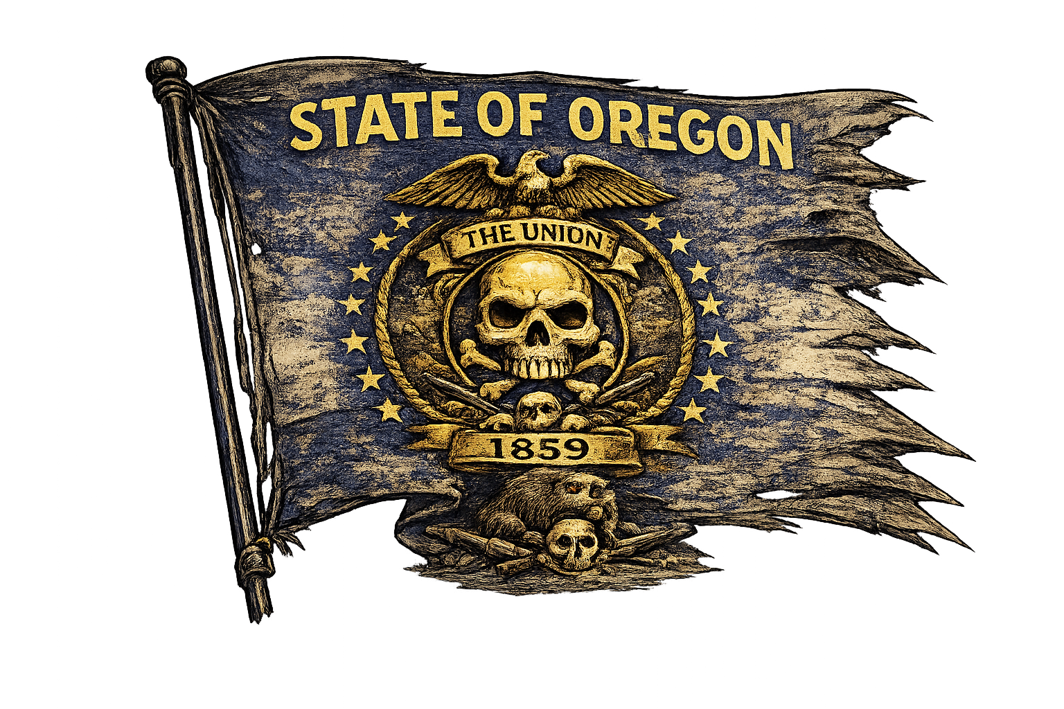 Oregon state flag